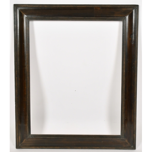 385 - John Davies Framing. A Reproduction Darkwood Cabinet Frame, rebate 21.5