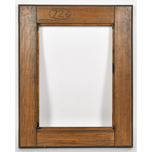 386 - John Davies Framing. A Reproduction Darkwood Douwes Frame, rebate 21.25