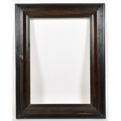 389 - John Davies Framing. A Reproduction Darkwood Cabinet Frame, rebate 21