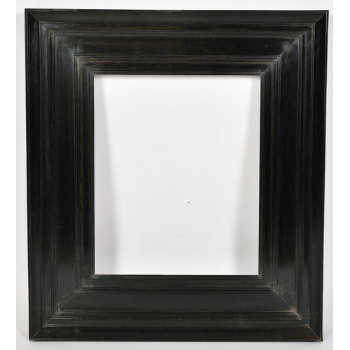 408 - John Davies Framing. A Reproduction Darkwood Cabinet Frame, rebate 16