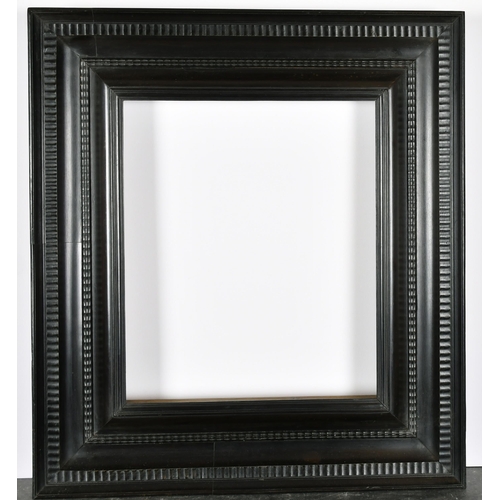 413 - John Davies Framing. A Reproduction Darkwood Van Goyen Frame, rebate 12.25