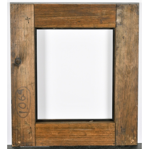 413 - John Davies Framing. A Reproduction Darkwood Van Goyen Frame, rebate 12.25