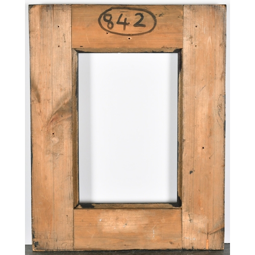 416 - John Davies Framing. A Reproduction Darkwood Reverse Ripple Frame, rebate 11