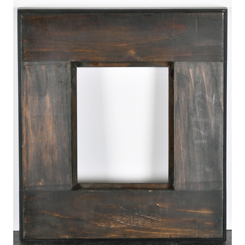 420 - John Davies Framing. A Pair of Reproduction Darkwood Double Flat Cabinet Frames, rebate 7.25