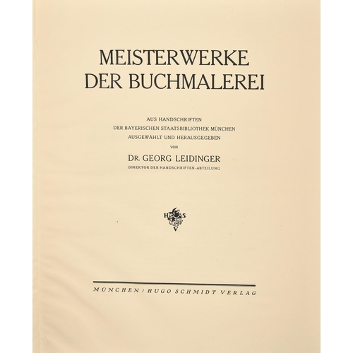 4 - An Album of Prints: Hugo Schmidt Verlag 'Meisterwerke der Buchmalerei', Numbered 794