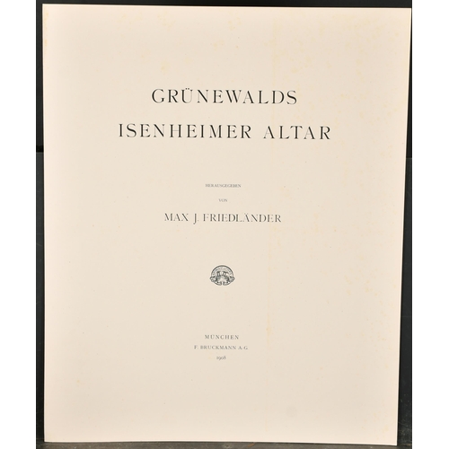 6 - Two Albums of Prints: Matthias Grunewald 'Gesellschaft fur Zeichnende Kunste' and two others of the ... 