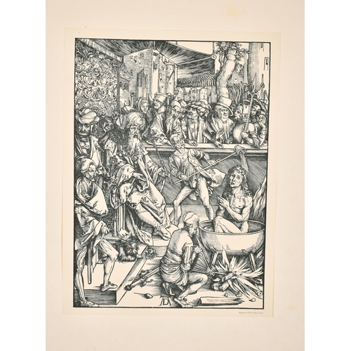 8 - Three Albums of Prints: Albert Durer 'Le Grande Passion' and another of the same hand, and Lucas Cra... 