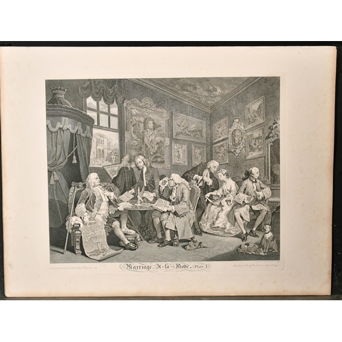 30 - After William Hogarth (1697-1764) British. A Set of Six Plates of 