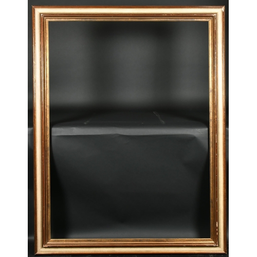 306 - 20th Century European School. A Gilt and Painted Frame, rebate 53