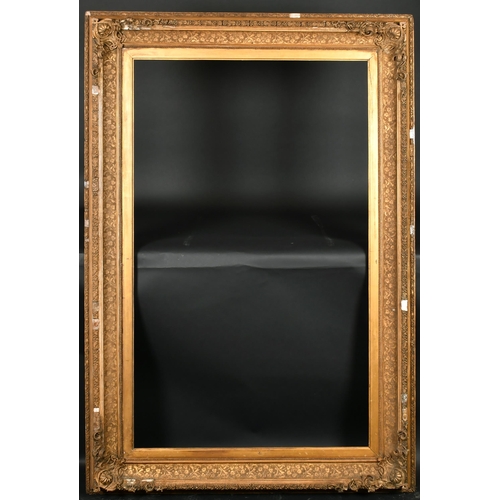 309 - 19th Century English School. A Gilt Composition Frame, with swept corners, rebate 50