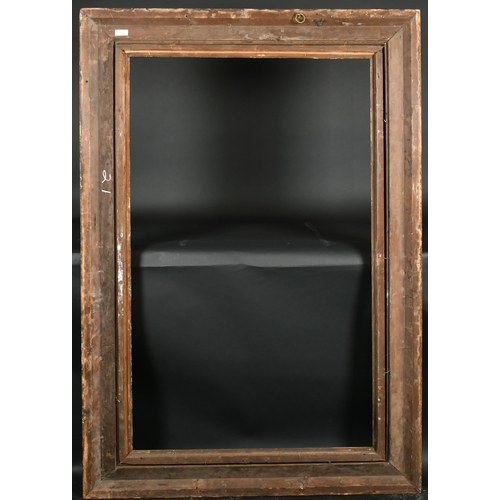 309 - 19th Century English School. A Gilt Composition Frame, with swept corners, rebate 50