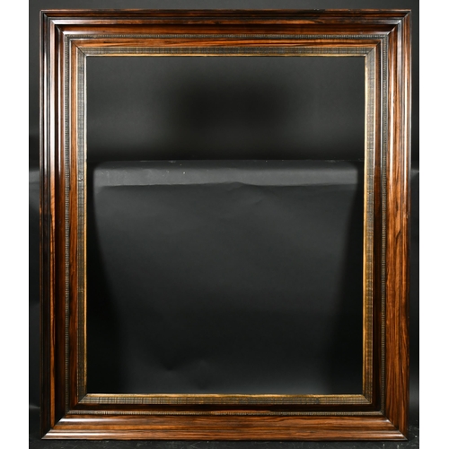 315 - 20th Century Dutch School. A Darkwood Frame, rebate 39