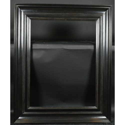 324 - 20th Century Dutch School. A Darkwood Frame, rebate 35