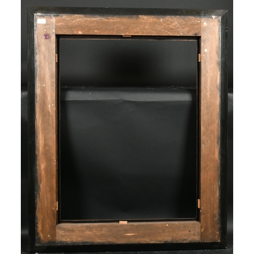 324 - 20th Century Dutch School. A Darkwood Frame, rebate 35