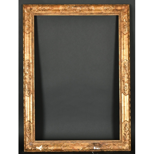 327 - 19th Century Italian School. A Carved Giltwood Frame, rebate 31.75