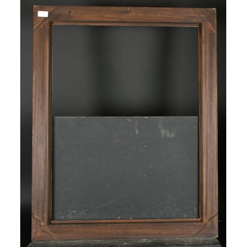 328 - 20th-21st Century English School. An Italian Style Black and Gilt Frame, rebate 31.25