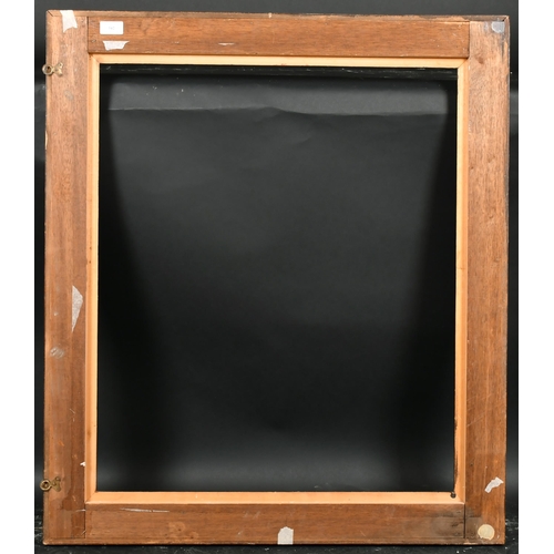 342 - 20th Century English School. A Darkwood Frame, rebate 29.25