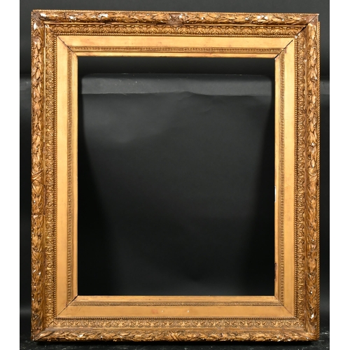 348 - 19th Century European School. A Gilt Composition Frame, rebate 28.5