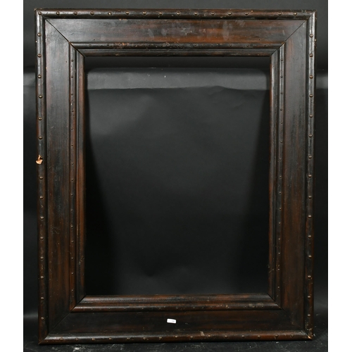 349 - 19th Century European School. A Darkwood Frame, rebate 27.5