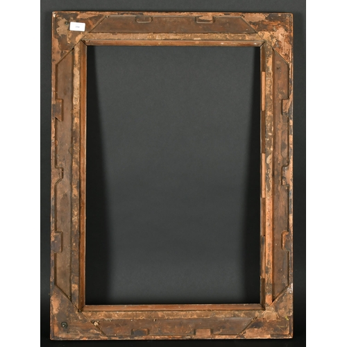 350 - 19th Century English School. A Bird's Eye Maple Frame, with a gilt slip, rebate 27.25