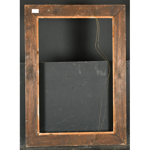 356 - 20th Century English School. A Gilt Composition Frame, with swept centres and corners, rebate 26