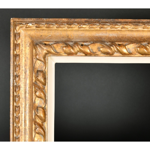 370 - 20th Century European School. A Gilt Composition Frame, with a white slip, rebate 24