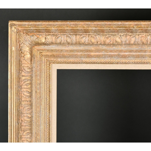 372 - 20th Century English School. A Painted Composition Frame, with a fabric slip, rebate 24