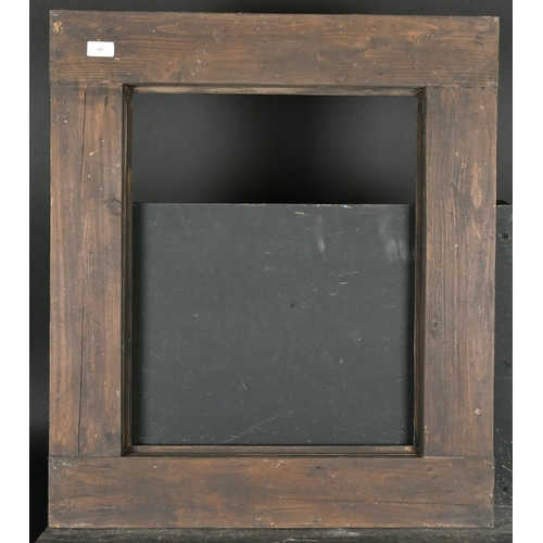 385 - 20th-21st Century English School. An Italian Style Black and Gilt Frame, rebate 21.25