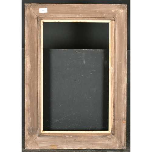 387 - 21st Century English School. A Gilt Composition Frame, with swept centres and corners, rebate 20.75