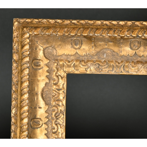 388 - 20th Century Italian School. A Carved Giltwood Frame, rebate 20.5