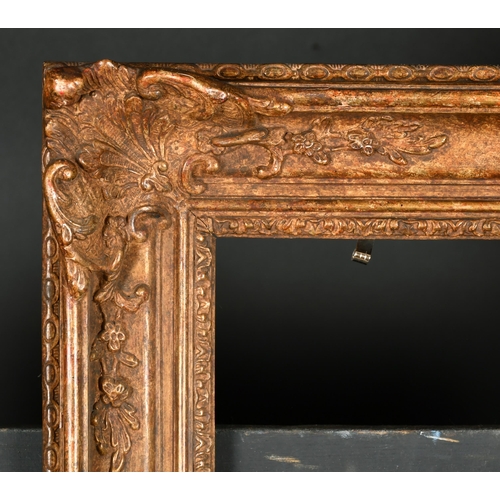 390 - 20th Century French School. A Gilt Composition Louis Style Frame, rebate 20