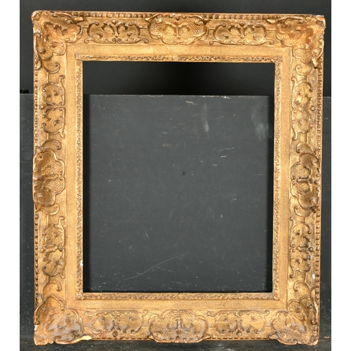 400 - 19th Century French School. A Gilt Composition Louis Style Frame, with swept centres and corners, re... 