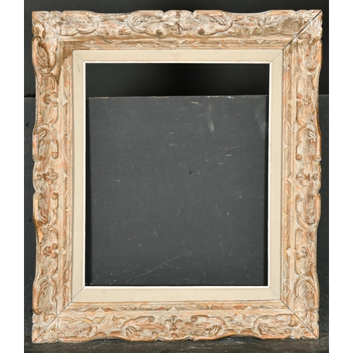 404 - 20th Century French School. A Painted Carved Wood Frame, rebate 18