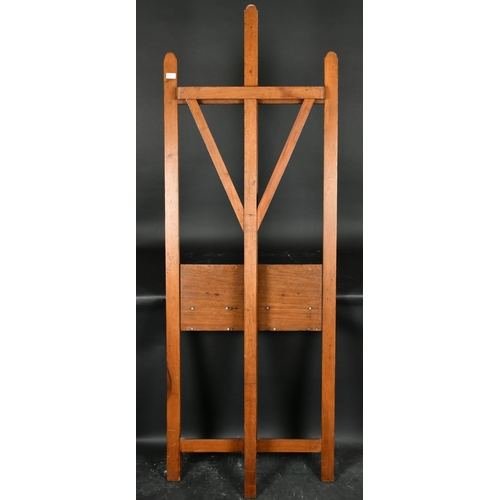 447 - A Late 19th Century Free-Standing Mahogany Artist's Easel, 80