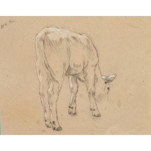 93 - An Album of Drawings containing works by R G Meyerheim (4), E H Shepard (3), F R Pickersgill (1), A ... 