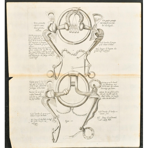 4 - After Antoine de Pluvinel (1555-1620) French. 