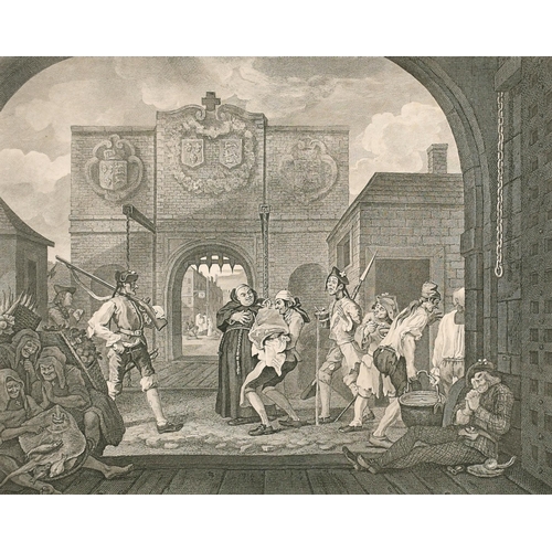 6 - After William Hogarth (1697-1764) British. 