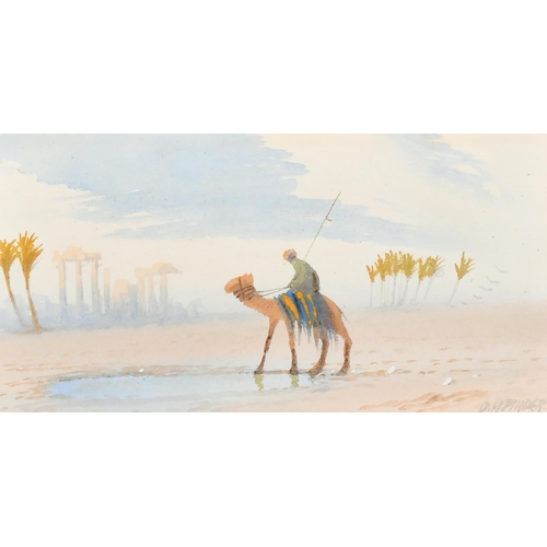 64 - Douglas Houzen Pinder (1886-1949) British. A Set of Four Middle Eastern Scenes, Watercolour, Signed,... 