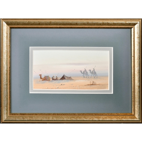 64 - Douglas Houzen Pinder (1886-1949) British. A Set of Four Middle Eastern Scenes, Watercolour, Signed,... 