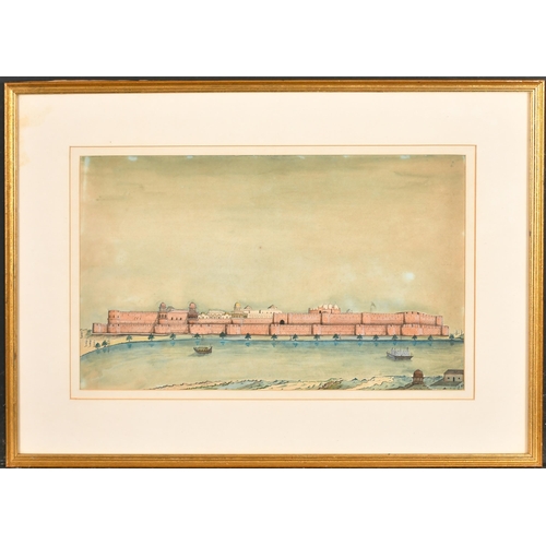 16 - Early 19th Century Indian School. The Taj Mahal, Watercolour, 8.75