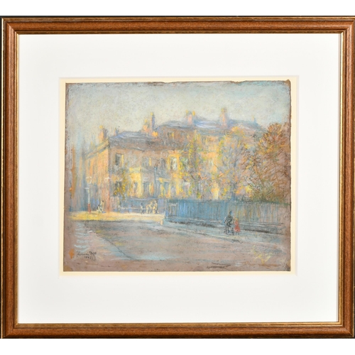 197 - Francis Dodd (1874-1949) British. 'Manchester', Pastel, Signed and dated 1897, 9.25