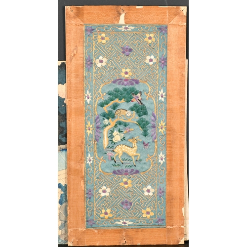 75 - 19th Century Japanese School. Figure in a Kimono, Print on textile, bears a motif, Unframed 8