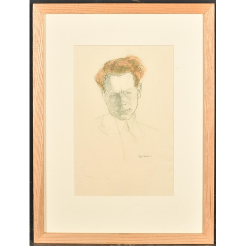 135 - Ethel Gabain (1883-1950) French. Portrait of a Gentleman, Lithograph, Signed in pencil, 11.5