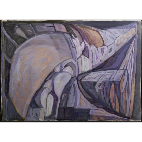 268 - Brynhild Parker (1907-1987) British. Abstract, Oil on canvas, Inscribed on the stretcher and numbere... 