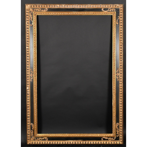 284 - 20th Century French School. A Gilt and Black Frame, rebate 56