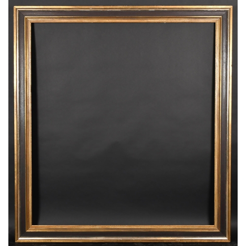 285 - 20th Century Dutch School. A Gilt and Black Painted Frame, rebate 55