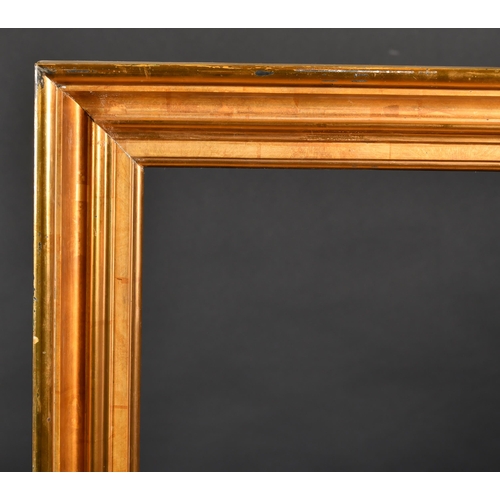 287 - 20th Century European School. A Gilt Composition Frame, rebate 52.5