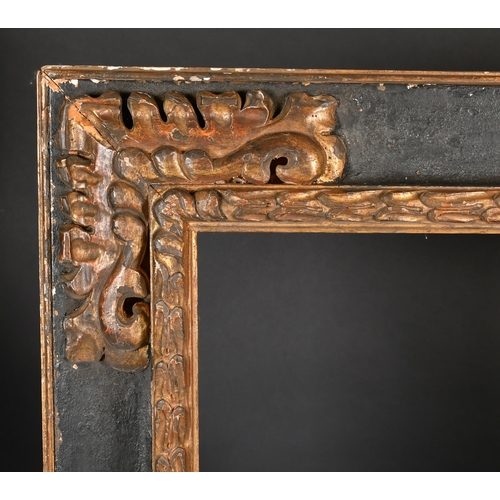 288 - Late 20th Century Italian School. A Gilt and Black Painted Frame, rebate 52.25