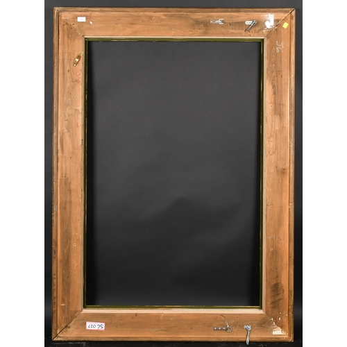 288 - Late 20th Century Italian School. A Gilt and Black Painted Frame, rebate 52.25