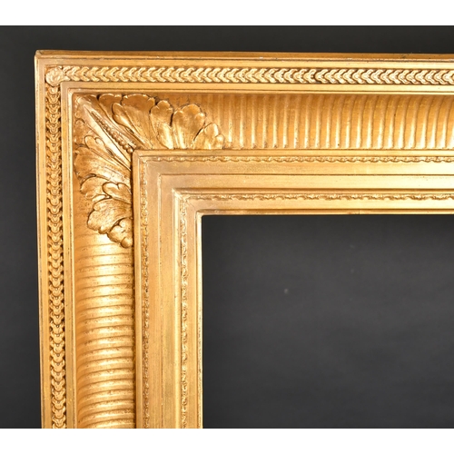 289 - 19th Century French School. A Gilt Composition Frame, rebate 52